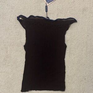 Paloma wool Elegant brown Sleeveless Top